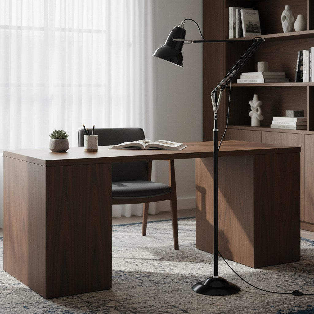 Modryx Classic Adjustable Floor Light with Refined Lines – Modern Functional Design for Home Interior Use