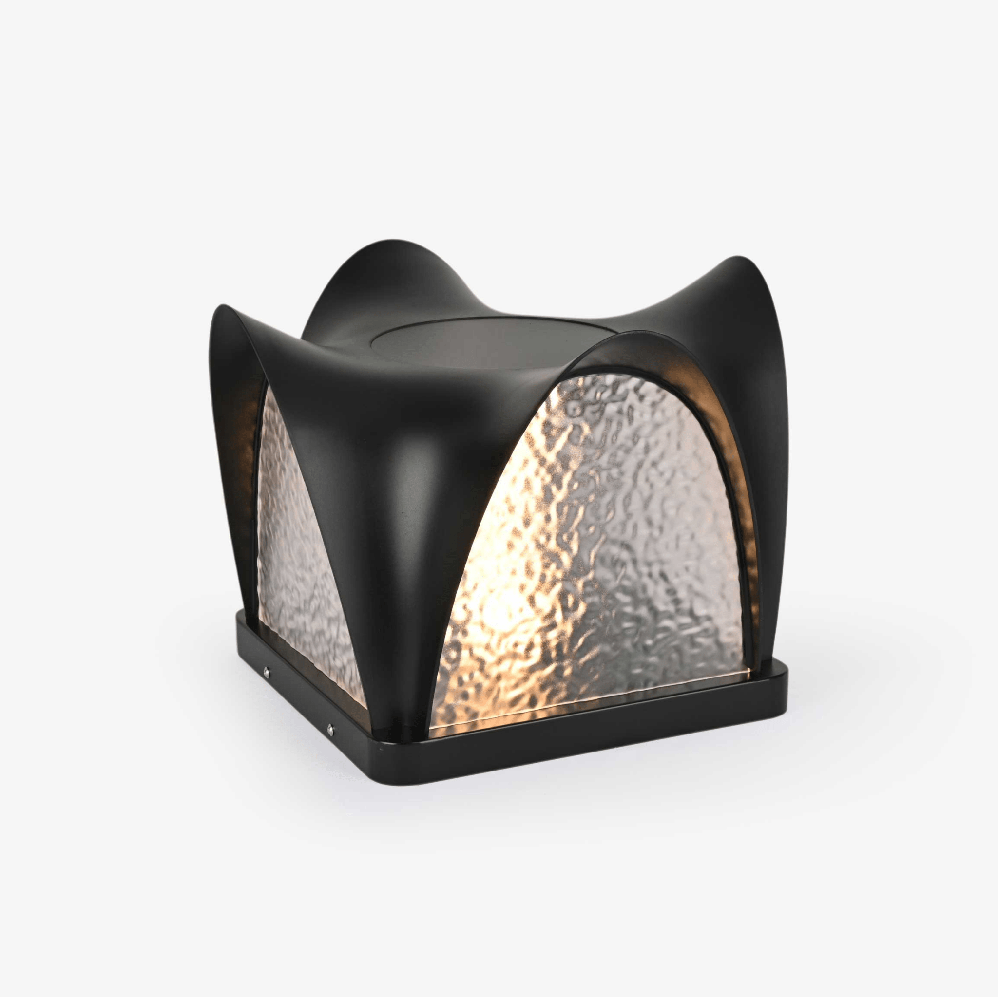 Moderne Außenlaterne – Solar-LED-Lampe für Garten, Terrasse und Gehweg