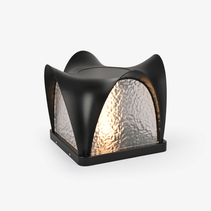 Modern Outdoor Lantern - Solar LED Lamp for Garden, Patio & Walkway