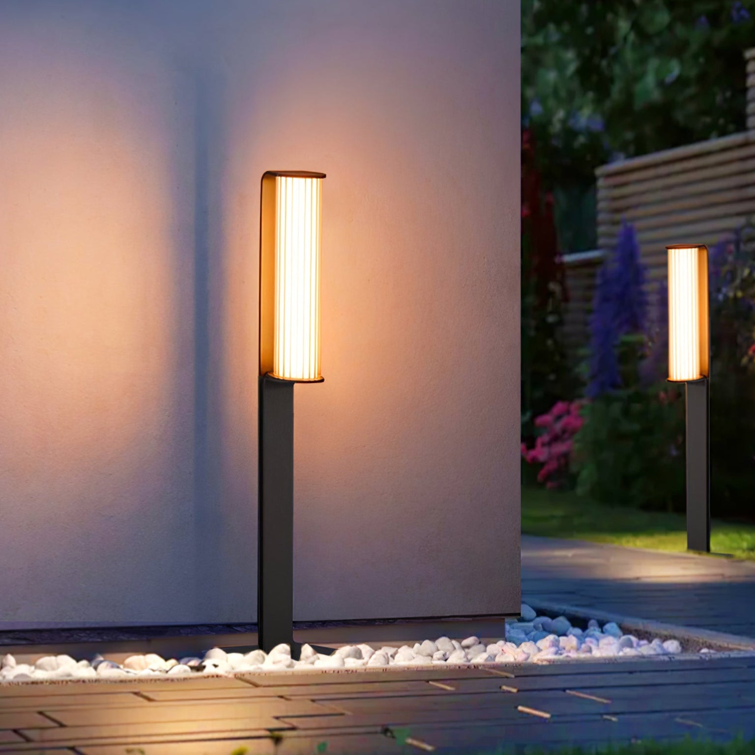 Modern Outdoor Lamp - Outdoor Post Lamp Great for Gardens/Patios