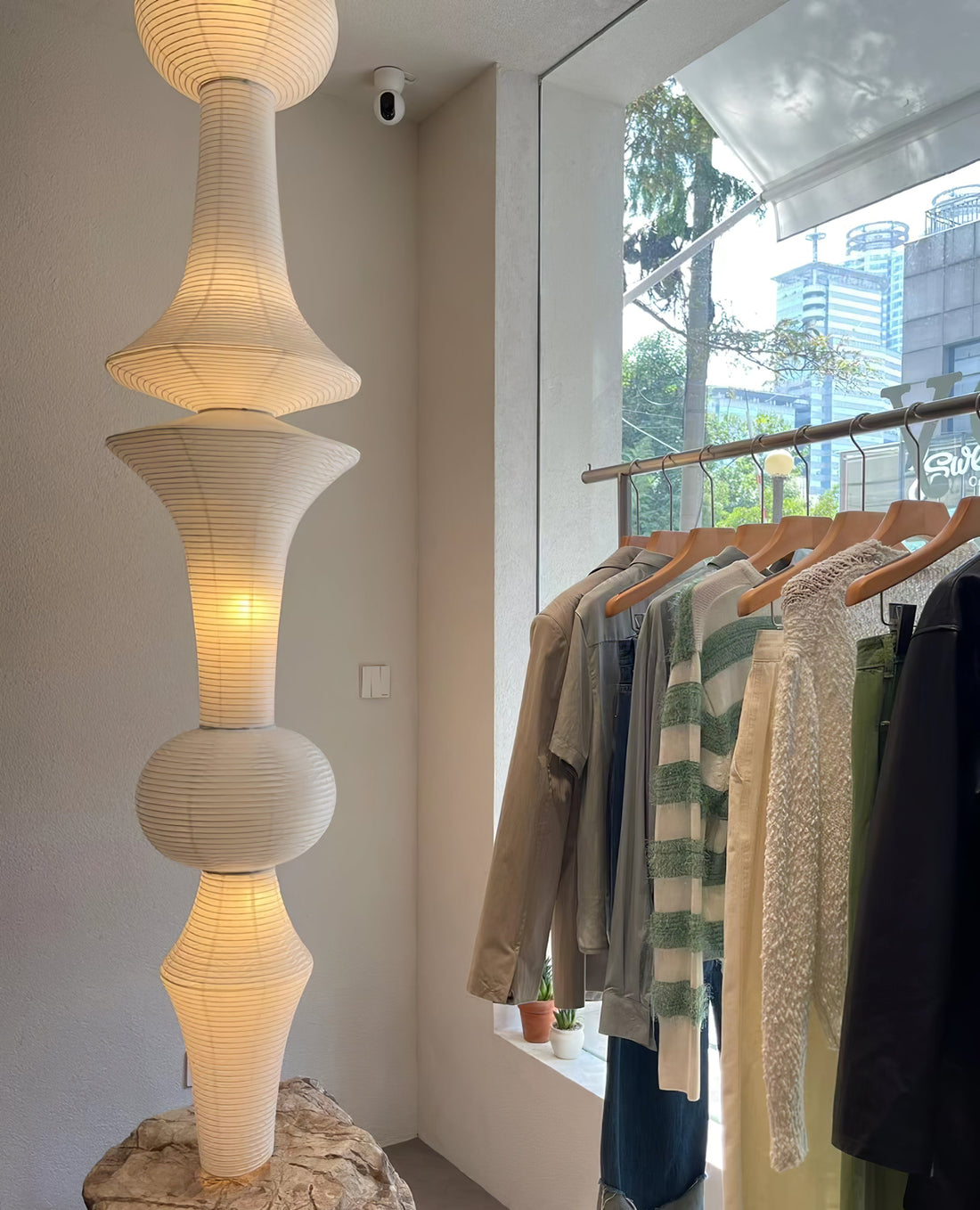 Washi-Papier-Pendelleuchte – Japanische handgefertigte Lampe für das Wohnzimmer
