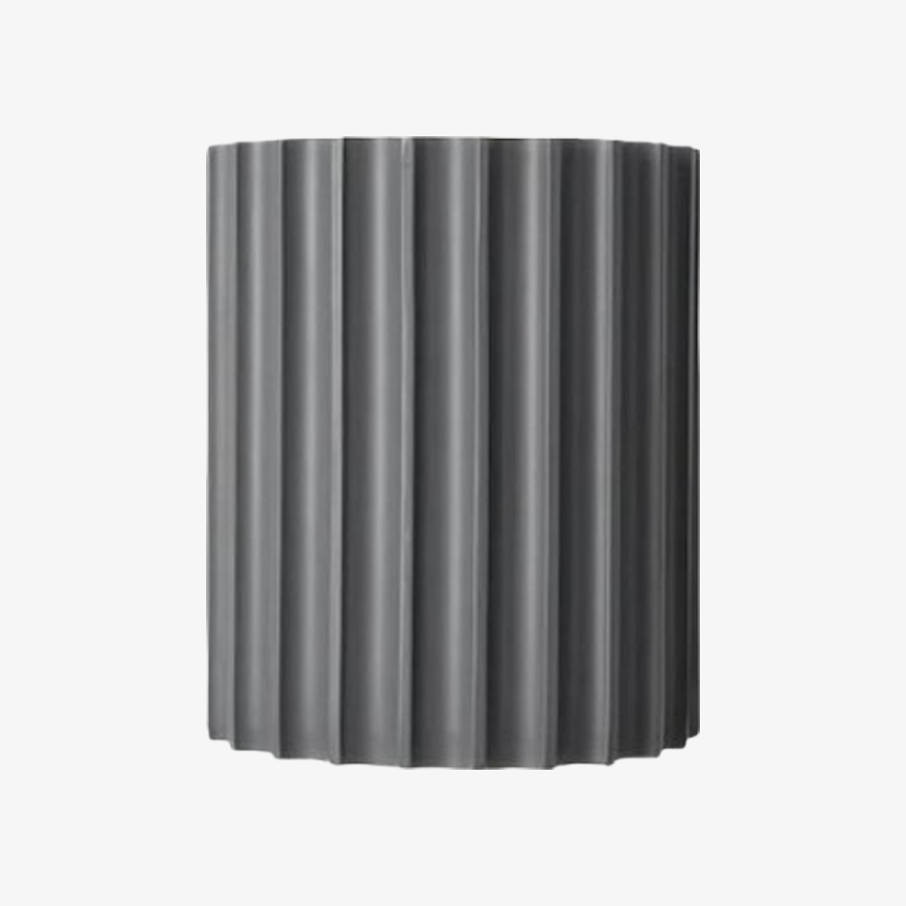 Ribellex Minimalist Ribbed Fluted Wall Light Sculptural Wall Lamp for Bedroom Hallway N59