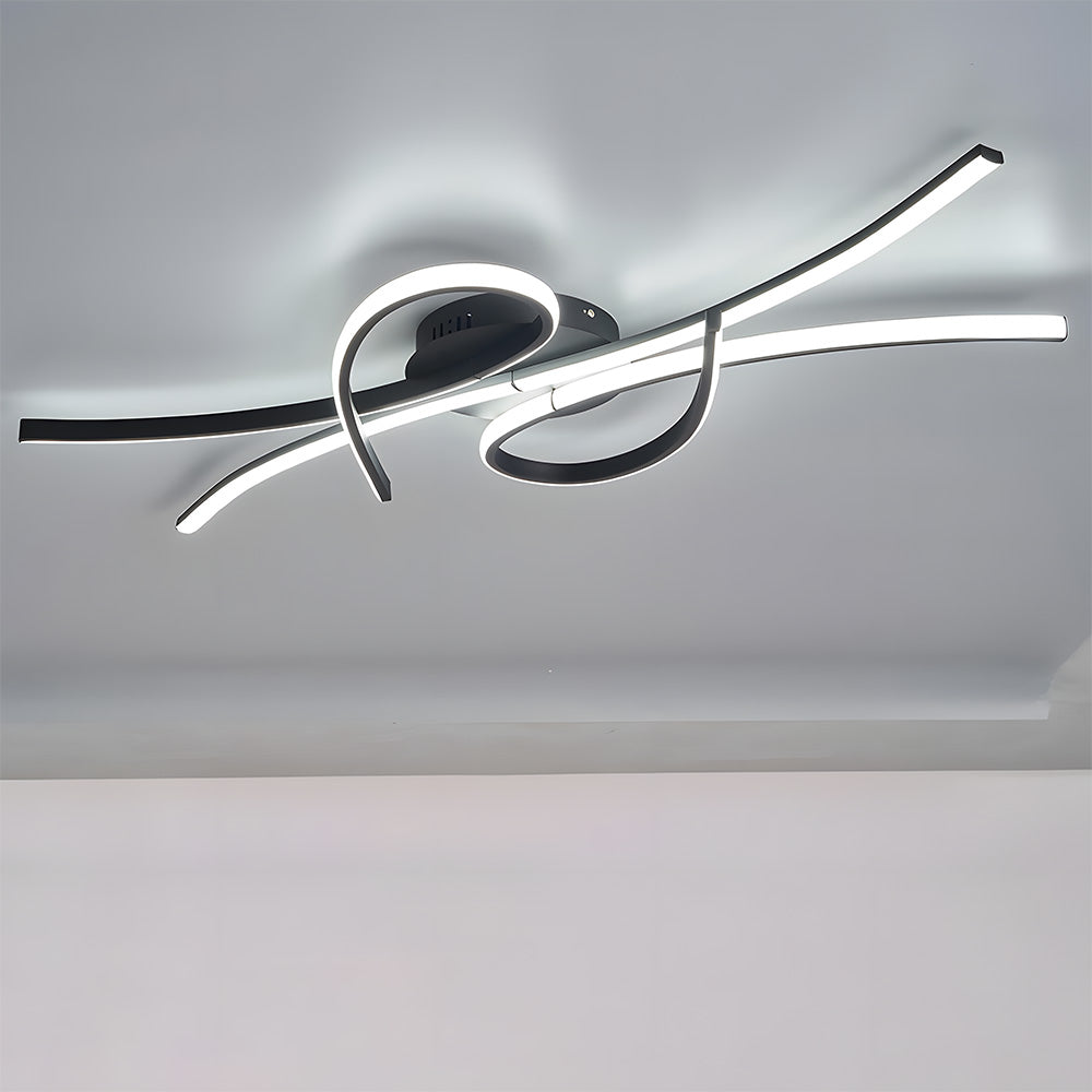 Musical Notes Ceiling Lamp – Unique LED Light for Living Room Décor