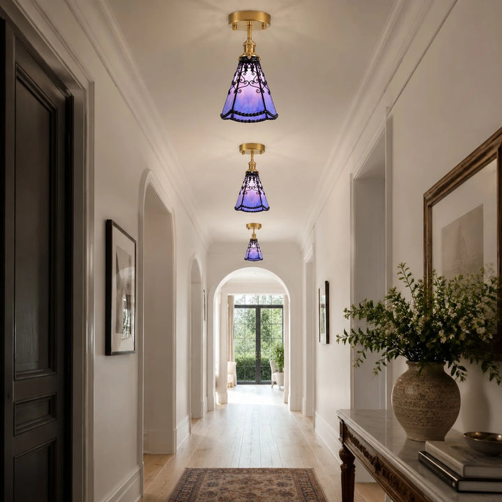 hallway installation and lighting scene
