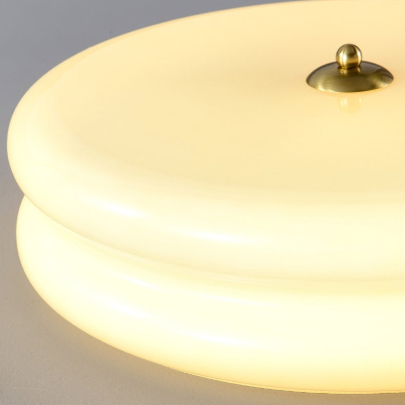 Opalix Elegant Curved Decorative Ceiling Fixture in Art Deco Style for Kitchens