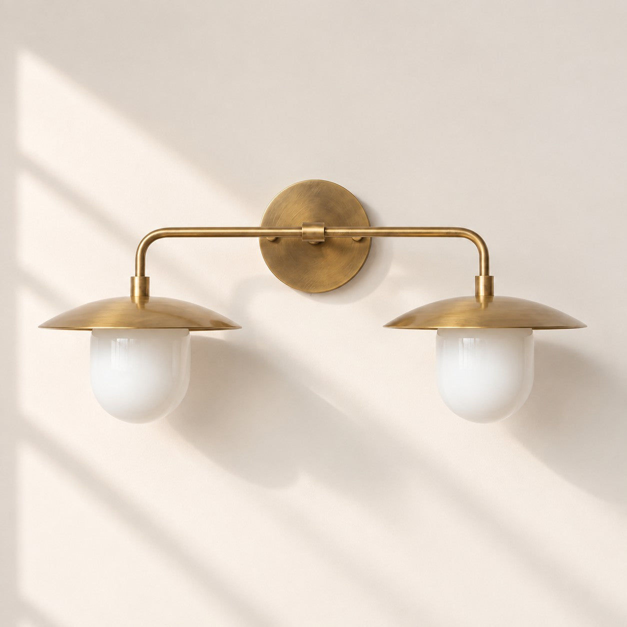 Sculptural Multi-Head Design Metal Glass Wall Light