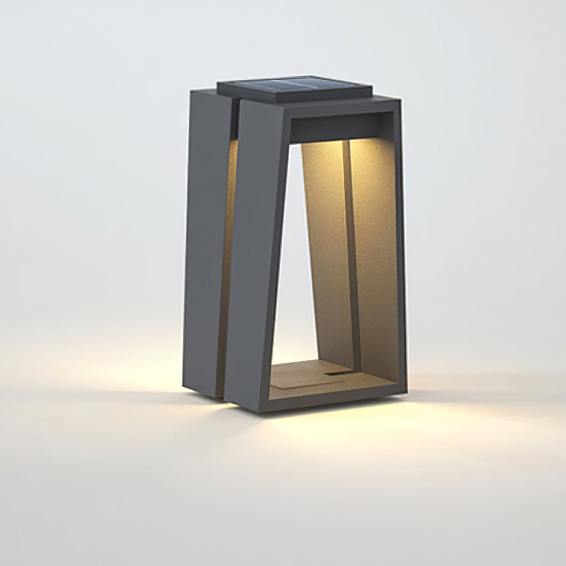 Solar-Pollerleuchte – LED-Lampe für Garten, Terrasse oder Gehweg