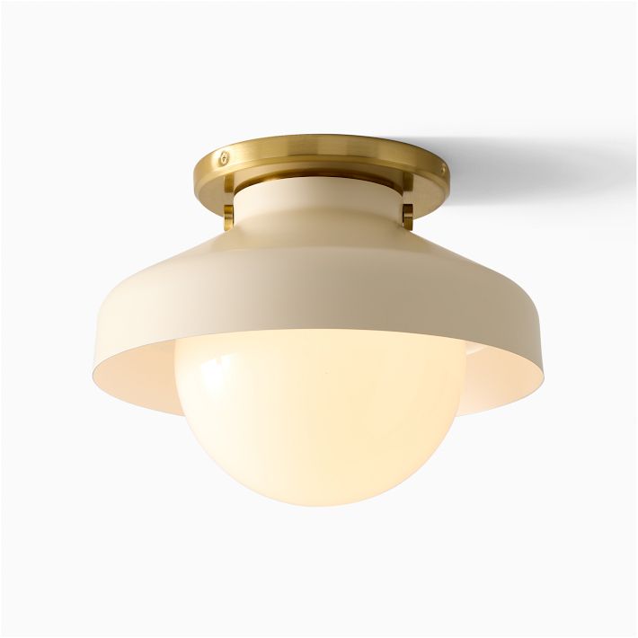 Hanton Metal Flush Mount Light - Modern Ceiling Lamp for Living Room