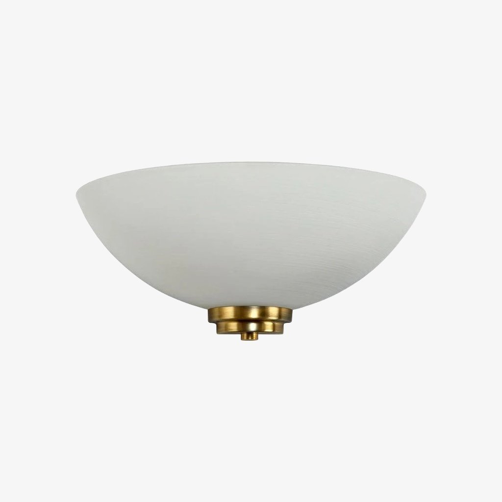 Lunetal Uplighter Retro Art Deco Profile Sconce – Decorative Wall Lamp for Entry or Study