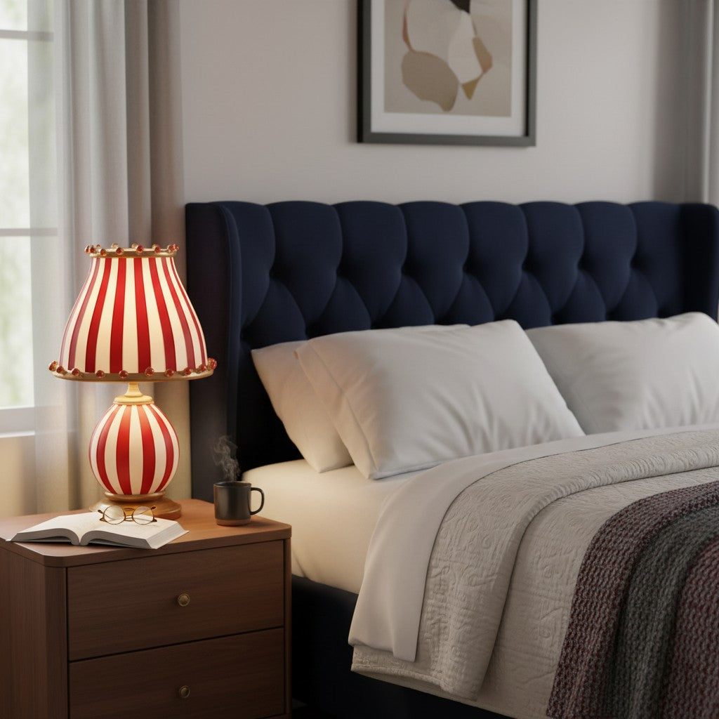 Festilo Playful Sculptural Table Lamp with Dome Shade – Modern Accent Design for Living Room