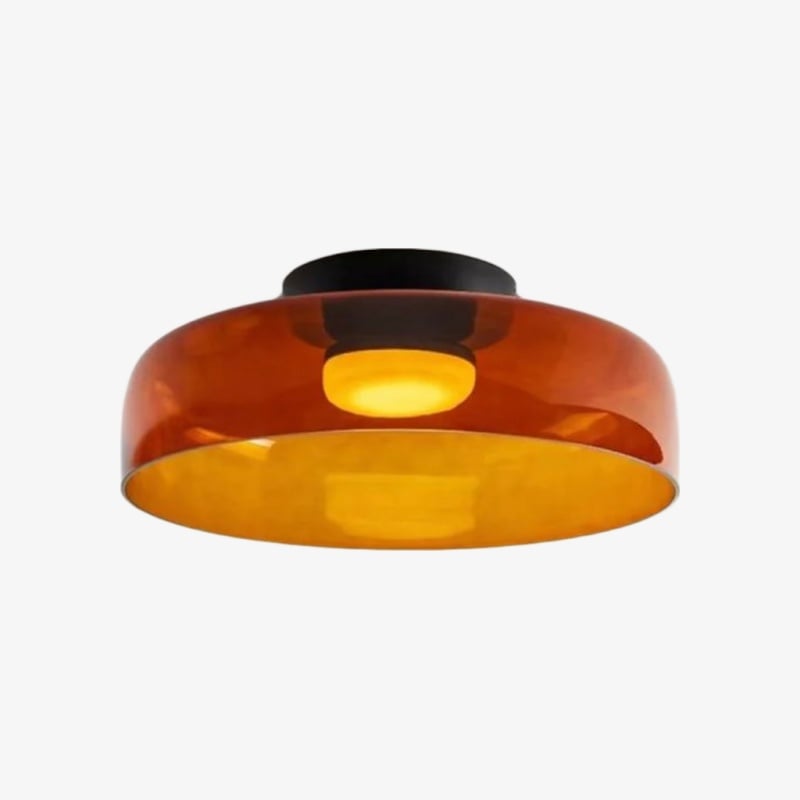 Celestial Modern Layered Glass Ceiling Light - Scandinavian Ceiling Lamp for Home Spaces