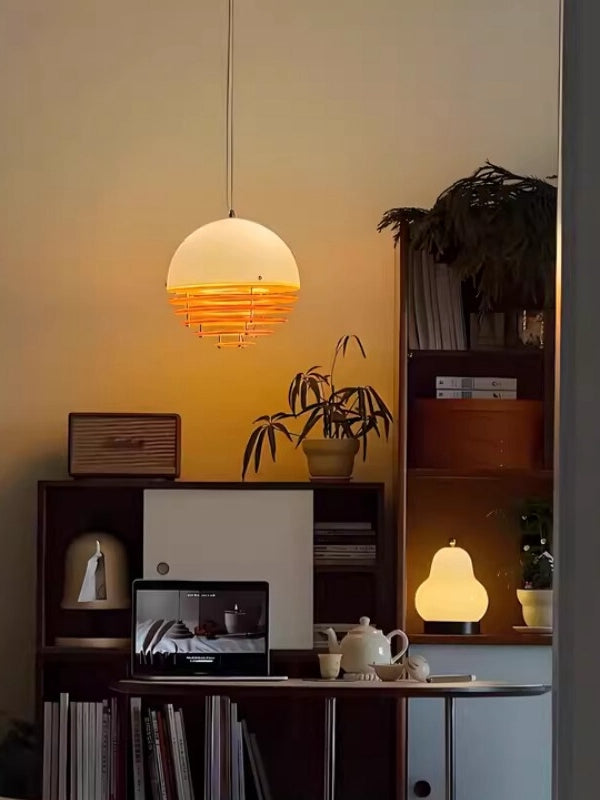 Bauhaus Sunset Pendant Lamp - Modern Designer Ambient Lamp For Living Room