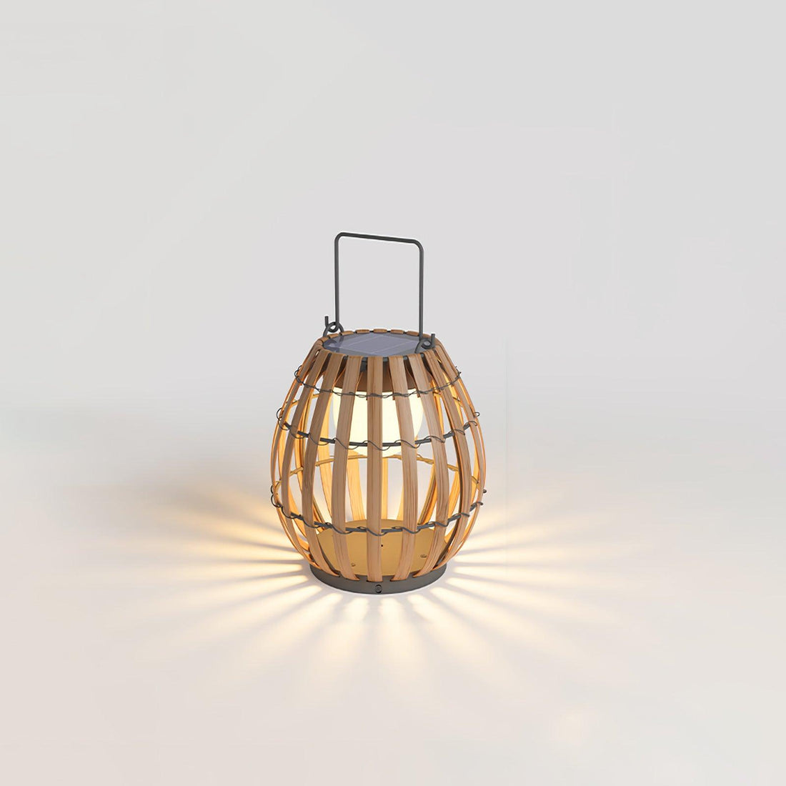 Tropic Braid Outdoor Lamp - Faux-Rattan Metal Waterproof