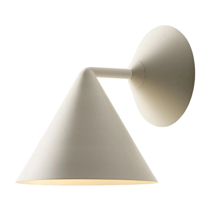 Brivana Modern Metal Wall Light - Cone Brass Sconce for Hallway