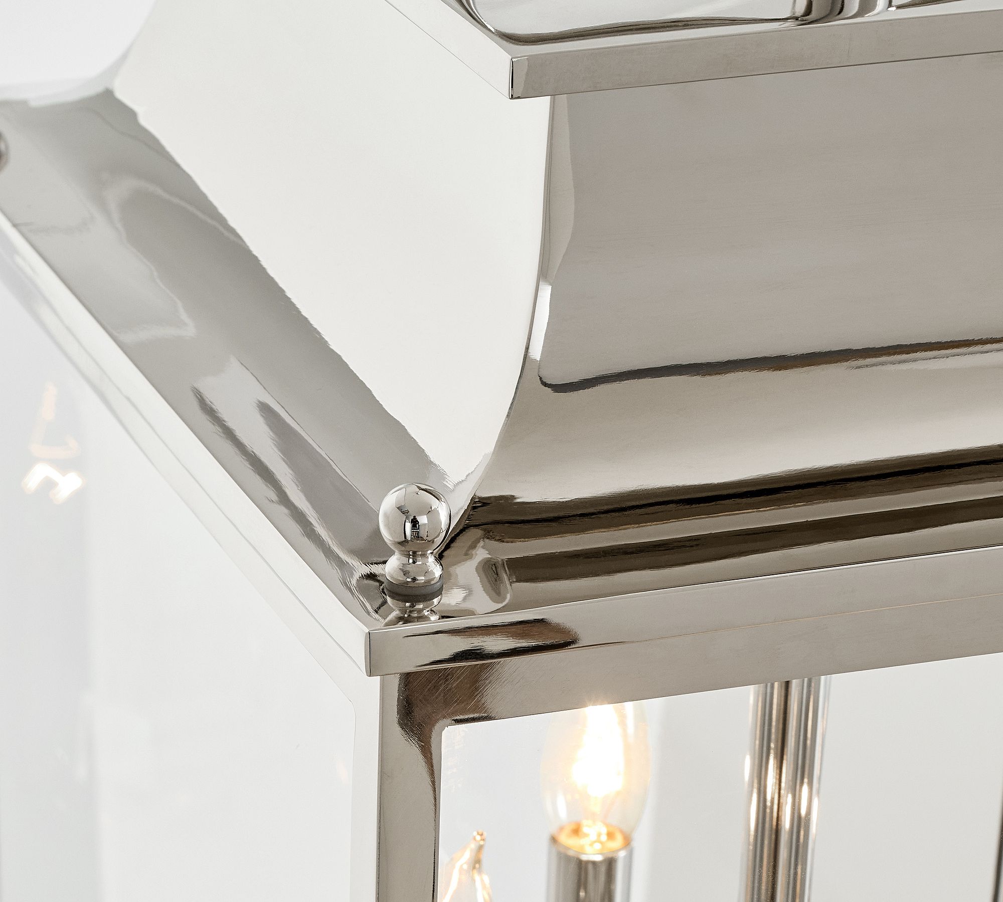 Yolvira Lantern Outdoor Pendant Light - Metal Modern Light for Porch