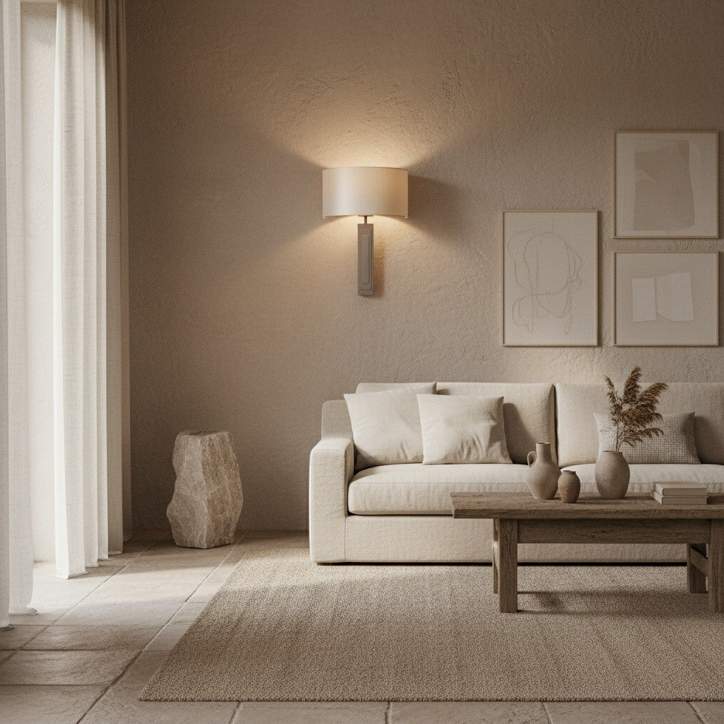 Linexis Wandleuchte im Vintage-Stil mit skulpturalem Armdesign – Moderner Art-Deco-Stil für Flure und Schlafzimmer