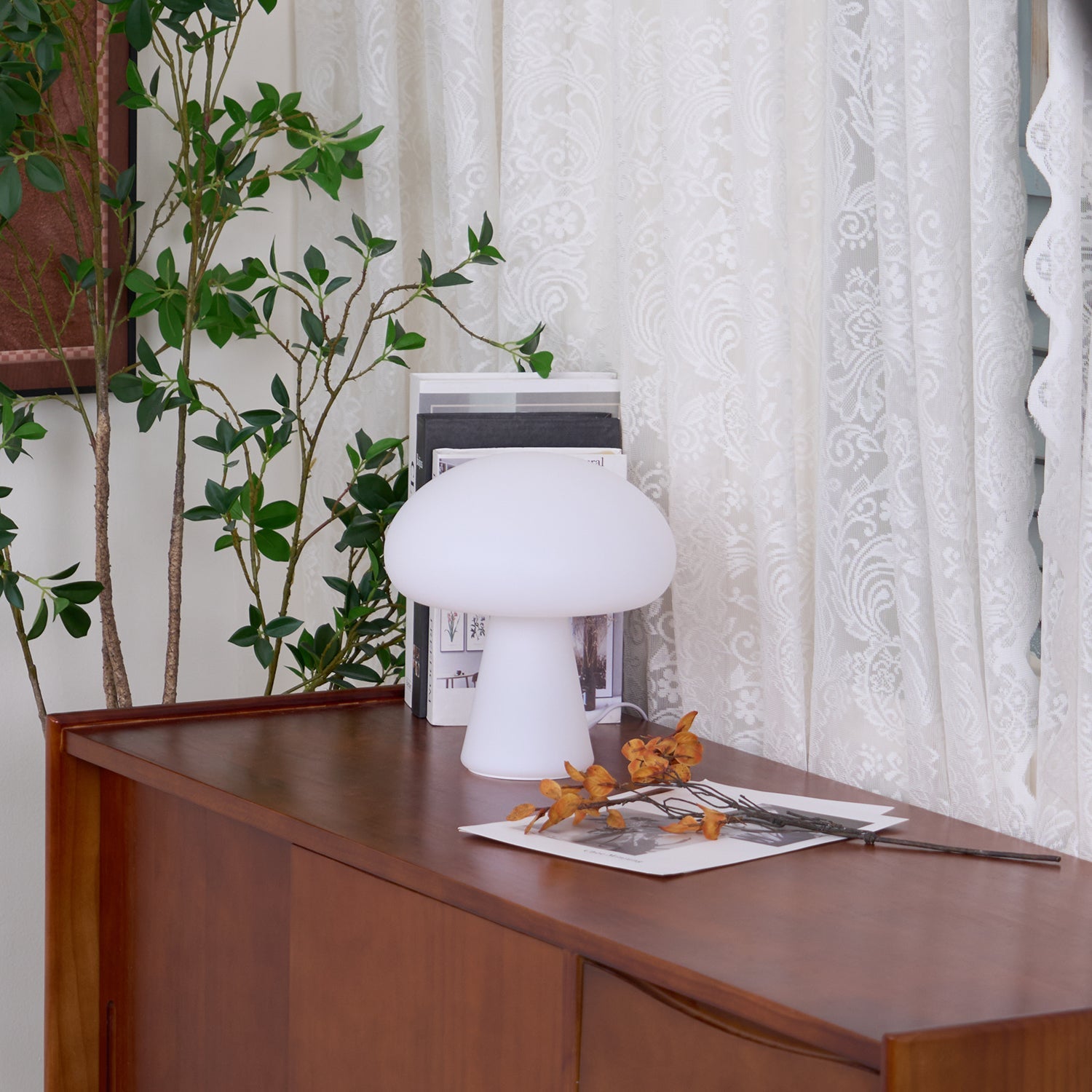 Tragbare Tischleuchte – wiederaufladbare moderne Lampe für Terrasse und Garten