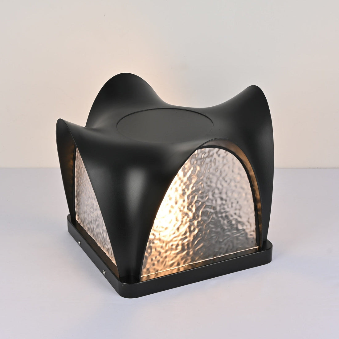 Modern Outdoor Lantern - Solar LED Lamp for Garden, Patio & Walkway