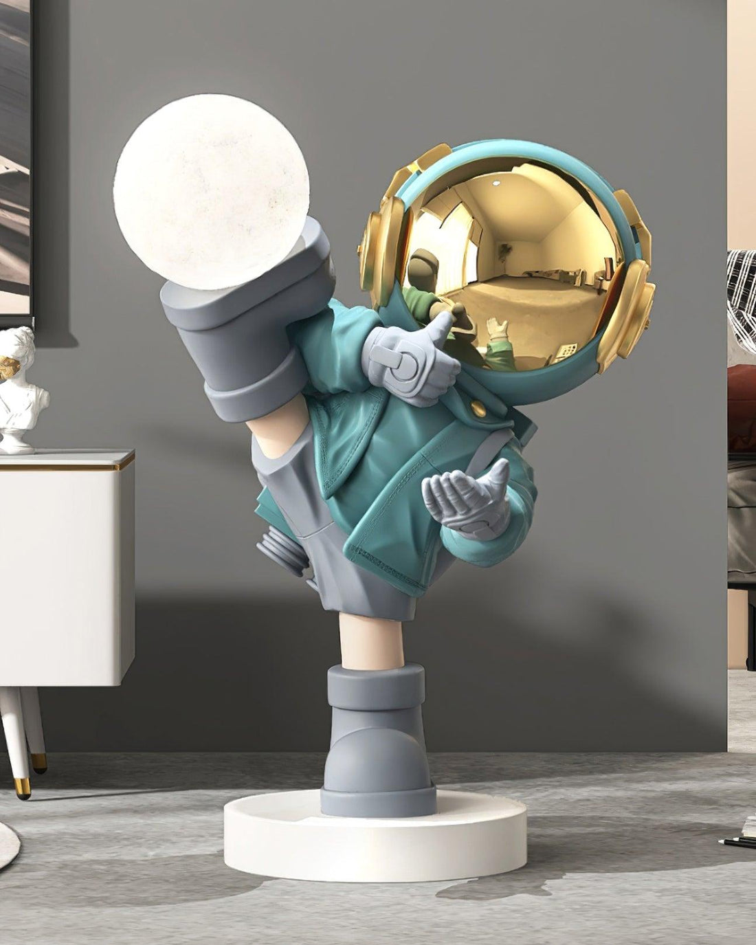 Built-in Battery Floor Lamp - Sculpture Floor Lamp