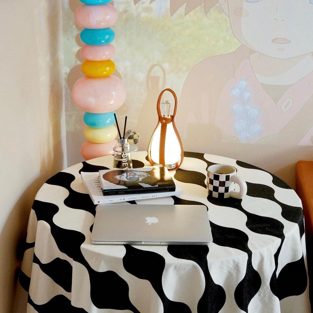 Tragbare Akku-Tischlampe – wiederaufladbare moderne Lampe für Schreibtisch &amp; Zimmer
