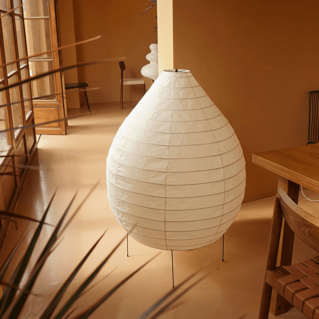 Stehlampe aus Washi-Papier – Laternendesign für Wohnzimmer &amp; Schlafzimmer