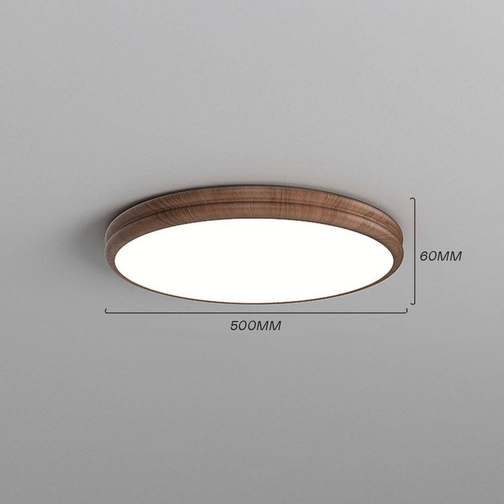 Bauhaus Iron LED Ceiling Light – Sleek Bedroom Lighting Fixture