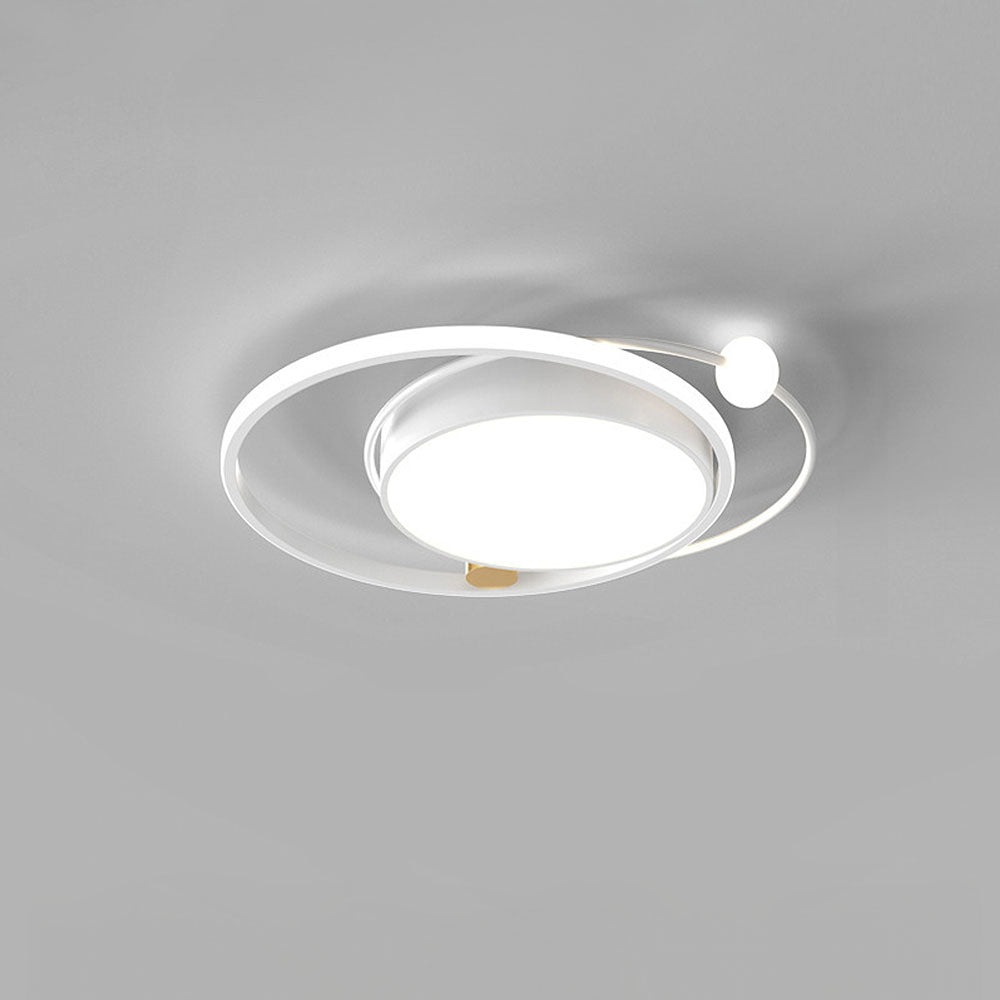 Modern Round LED Ceiling Light – Minimalist Fixture for Living Spaces