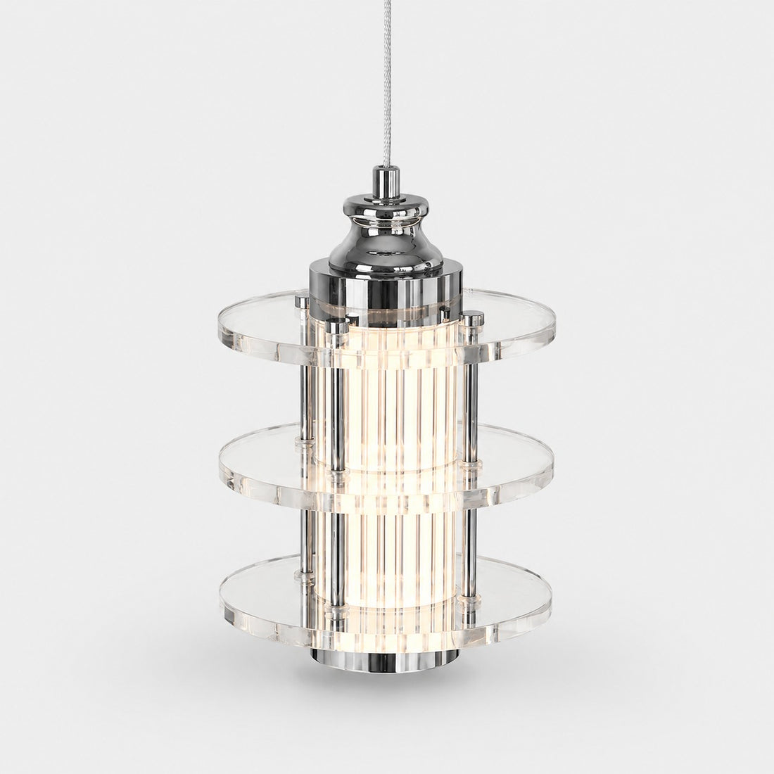 Bauhaus Acrylic LED Pendant Light