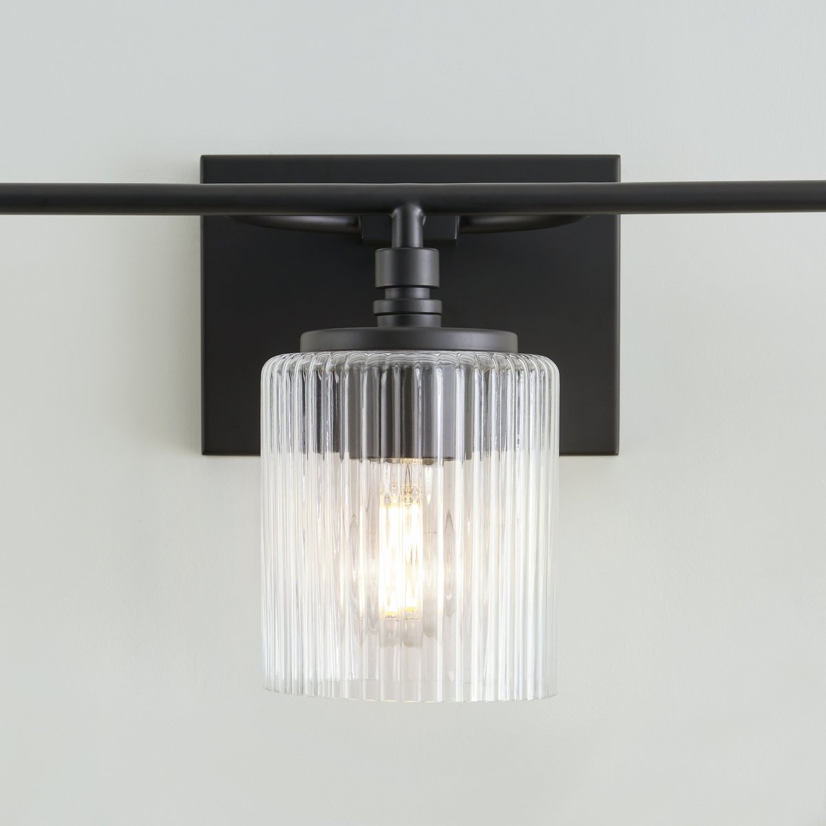 Lirra 3-Light Vanity Light Dimmable Glass Metal - Modern Design for Bathroom and Bedroom