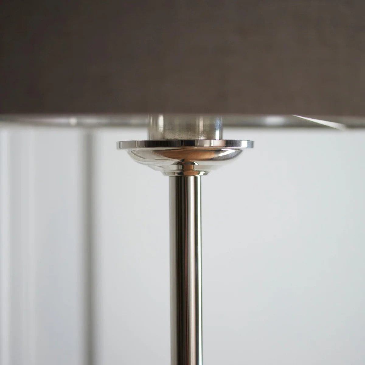 Tela Drum Shade Floor Lamp - Contemporary Fabric Standing Lamp for Home Office