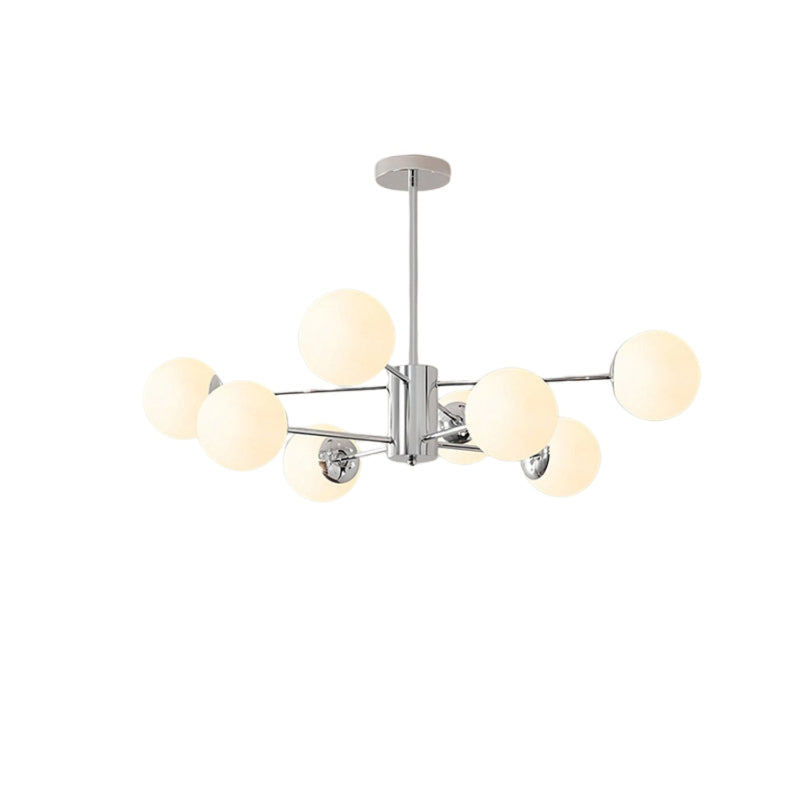 Nordic Branch Glass Ball Multi-Head Chandelier