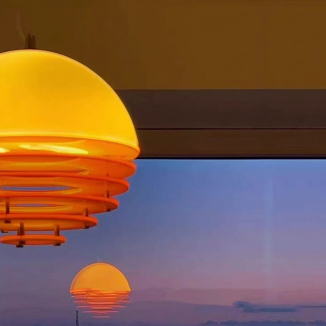 Sunset Globe Bauhaus Pendelleuchte