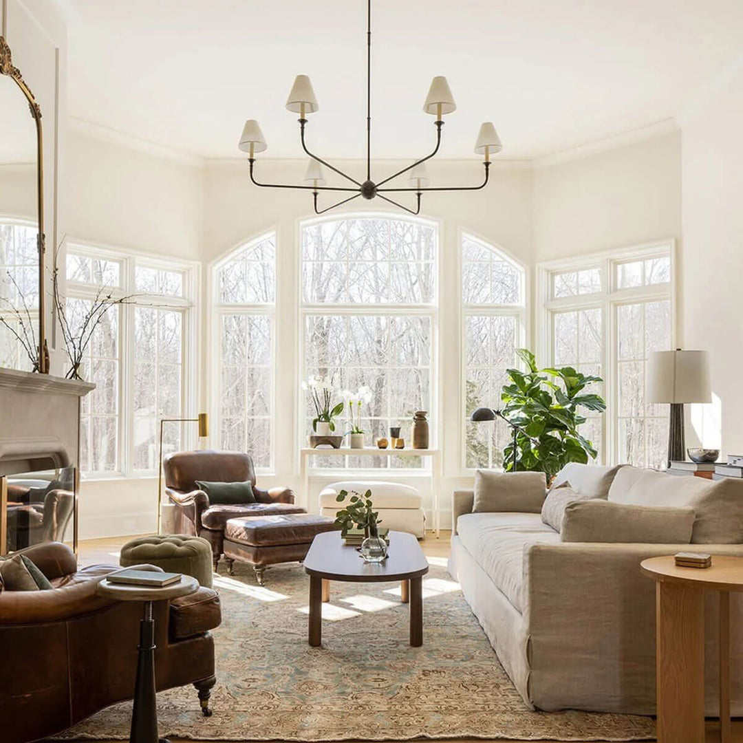 Piaf Grande Moderner Industrie-Kronleuchter aus Metall 