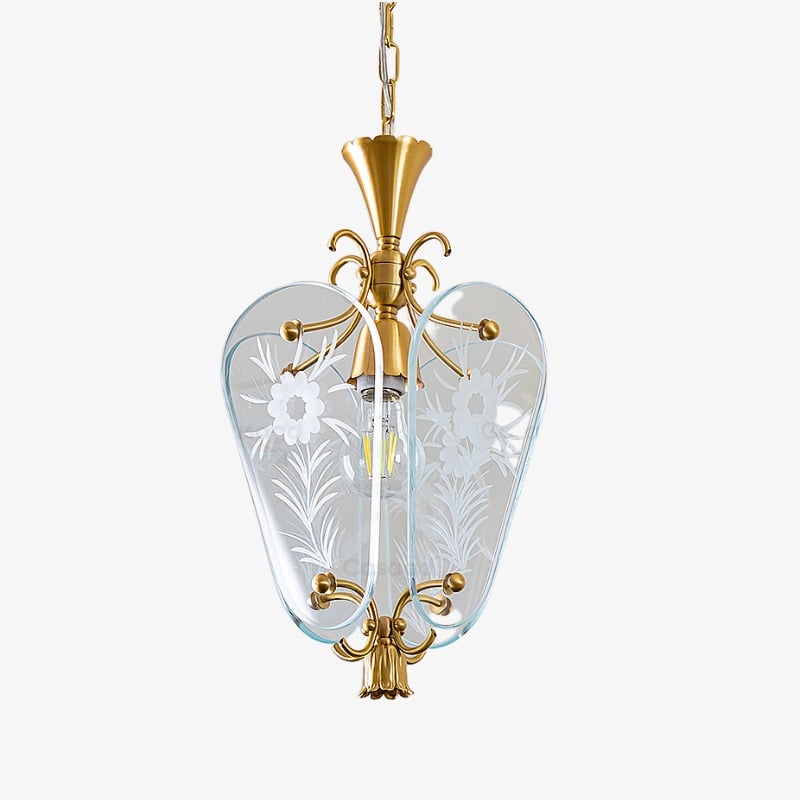 Kerise Sleek Glass Shade Pendant - Designer Ambient Light for Open Spaces or Lounges