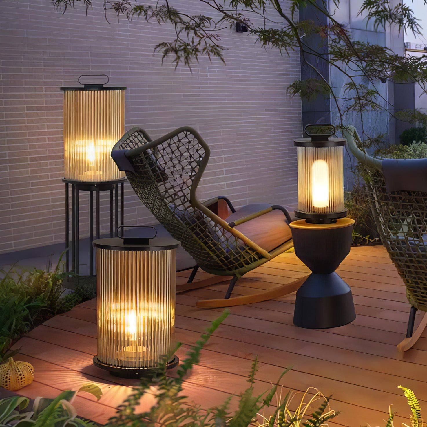 Lantern Garden Outdoor Light - Garden Outdoor Lamp Ideal for Walkways