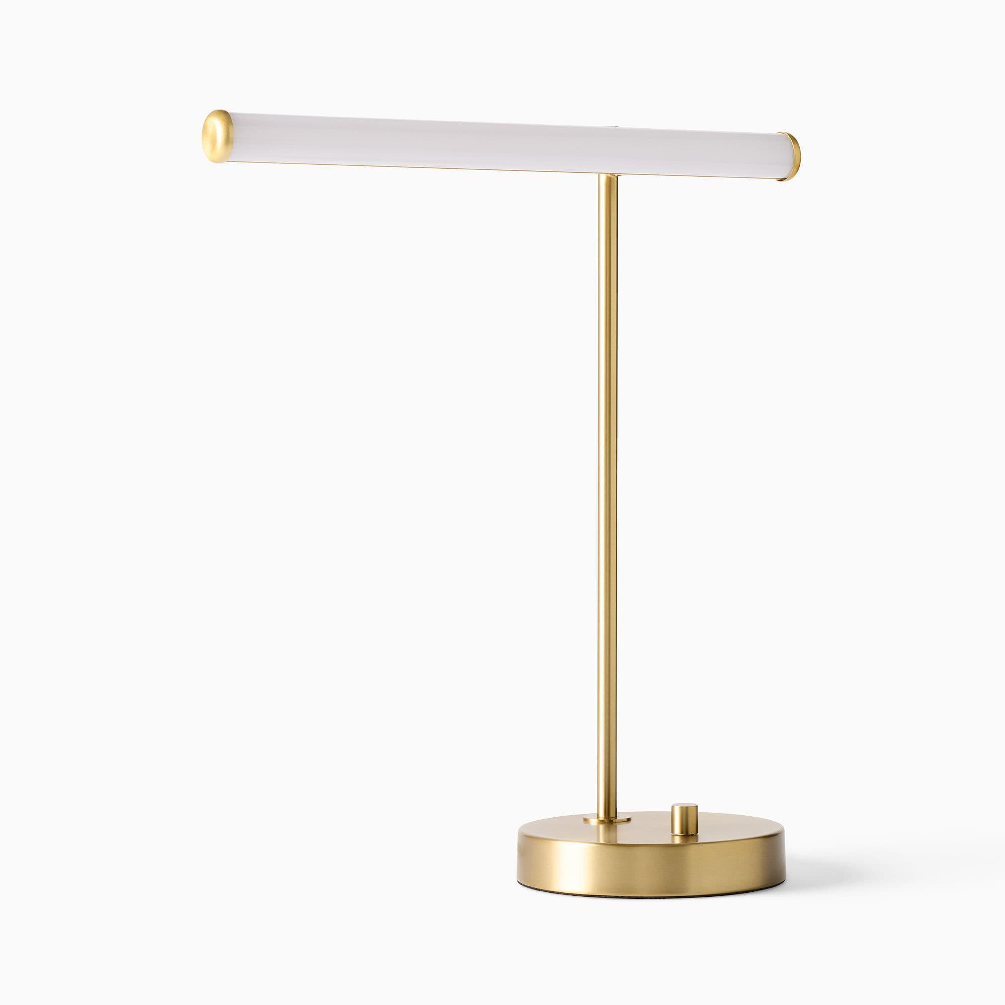 Voro Modern LED USB Table Lamp - Sleek Metal Desk & Bedside Lighting