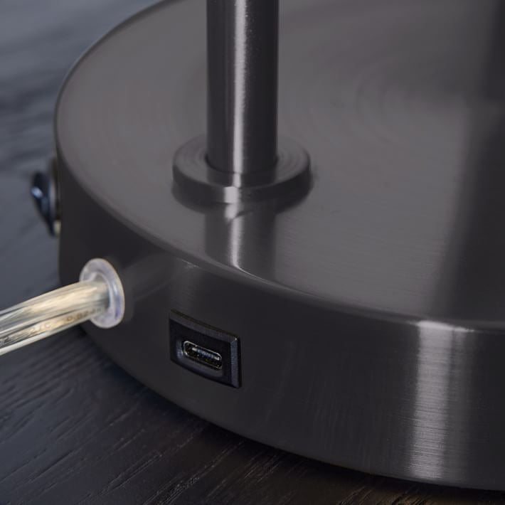 Conica Sculptural Cone Table Lamp - Modern Glass Lighting for Bedroom or Desk