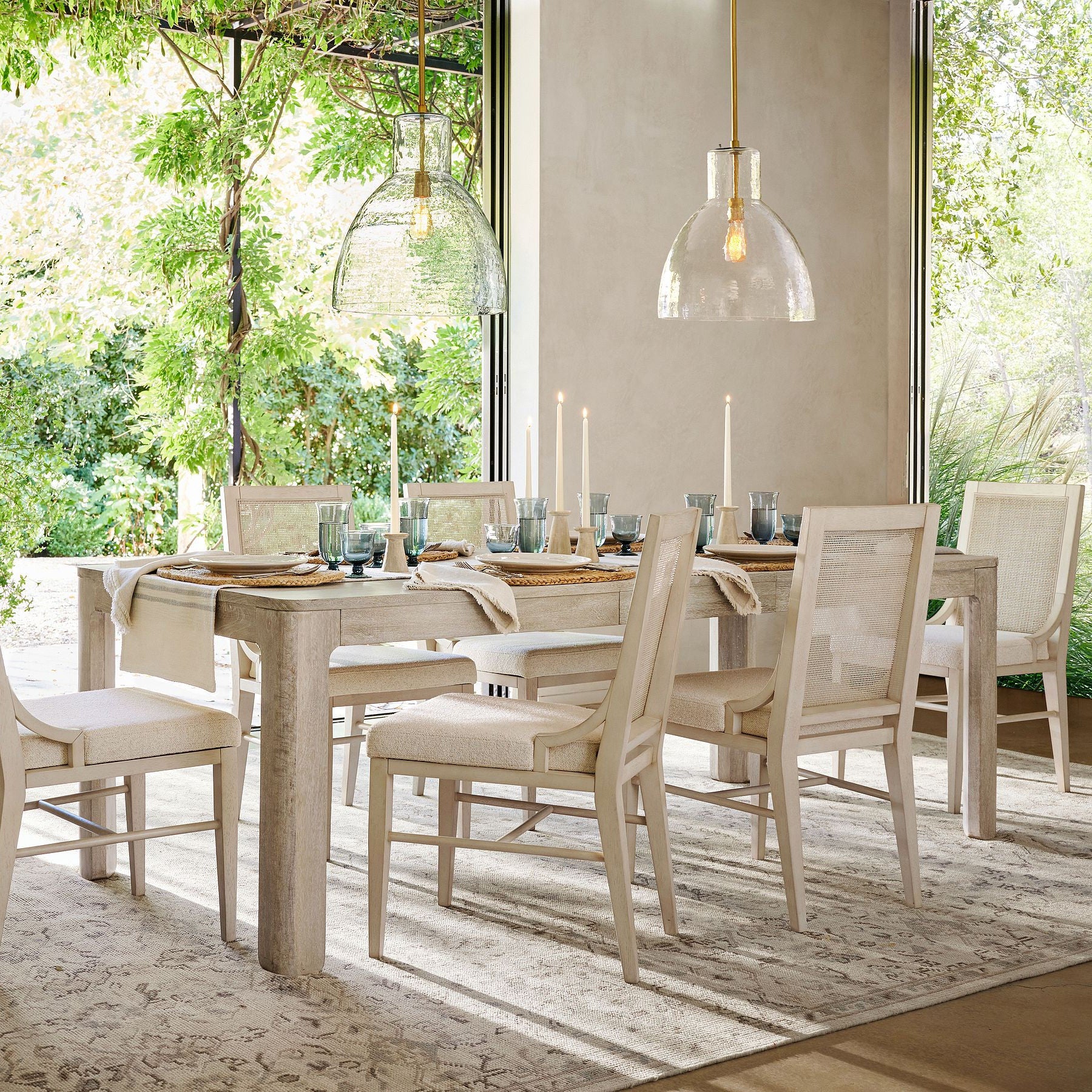 Glavira Recycled Glass Pendant Collection - Modern Kitchen Lighting