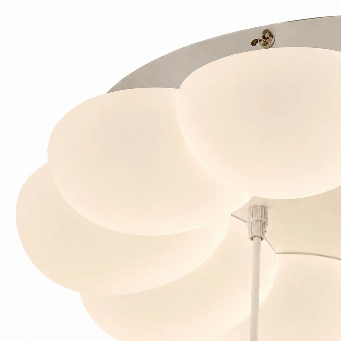 cloud shade and suspension close detail