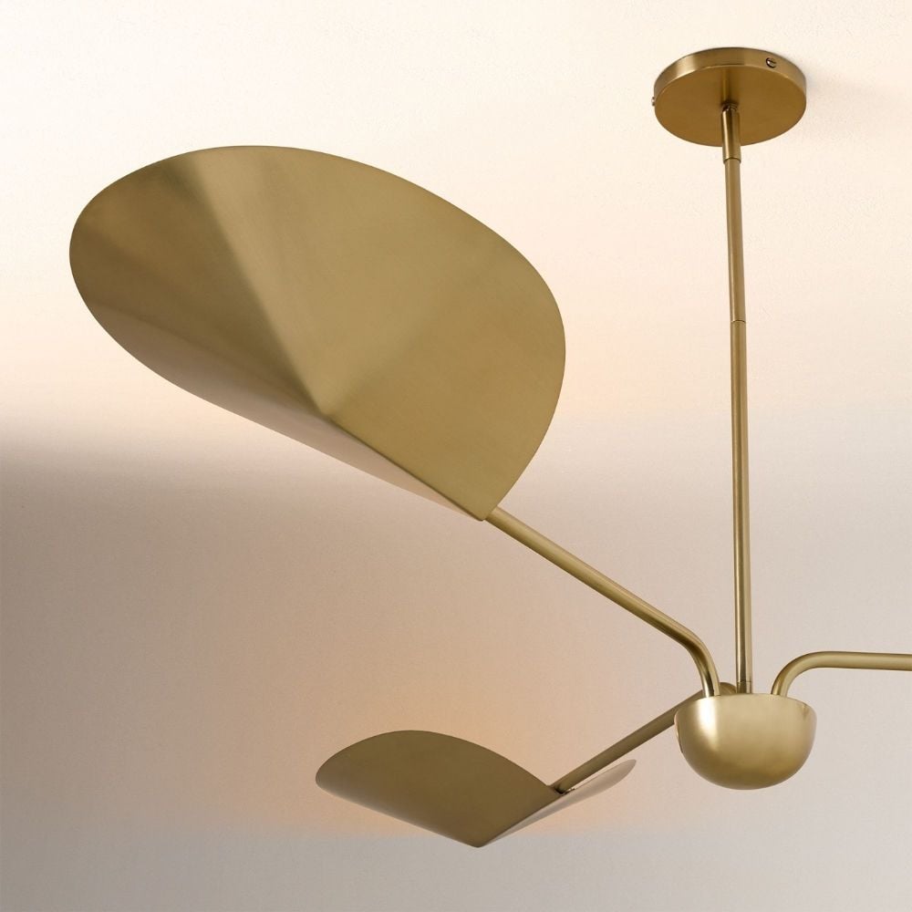 Lutal Bronze Chandelier - Modern Design with Monochromatic Finish