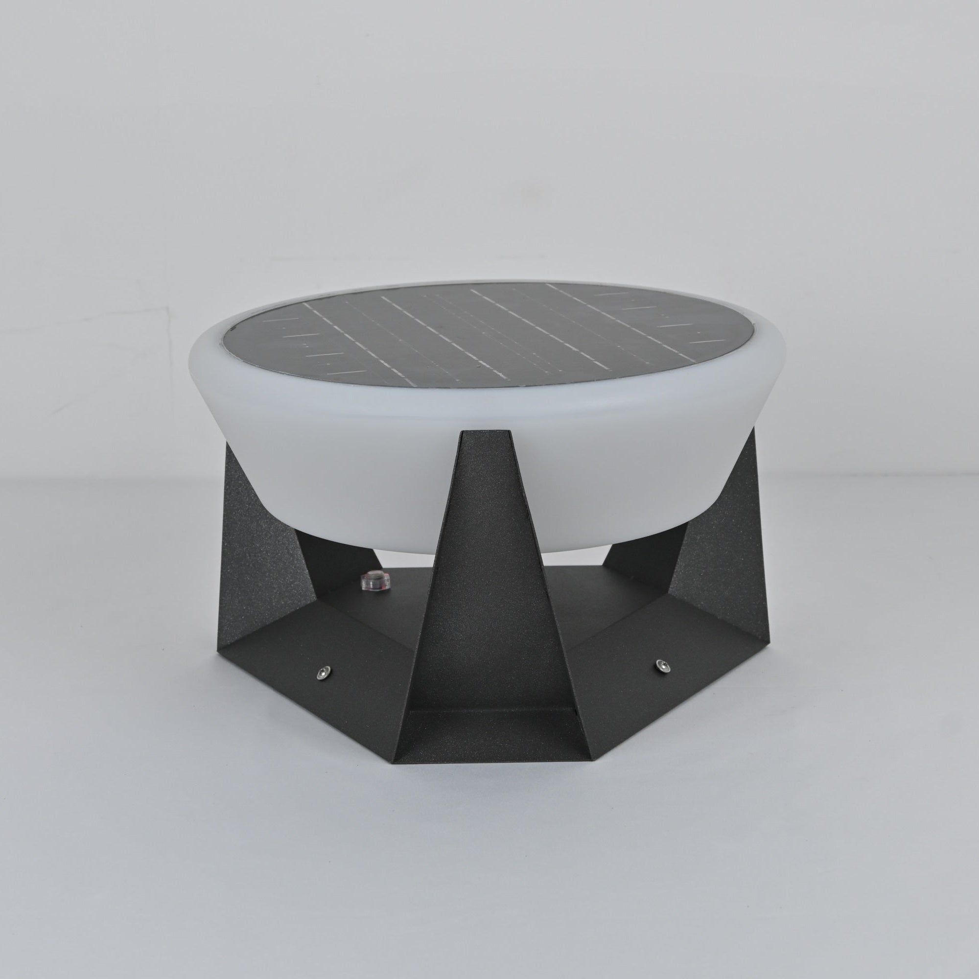 Solar Außenleuchte - Moderne geometrische LED Lampe für Garten &amp; Terrasse