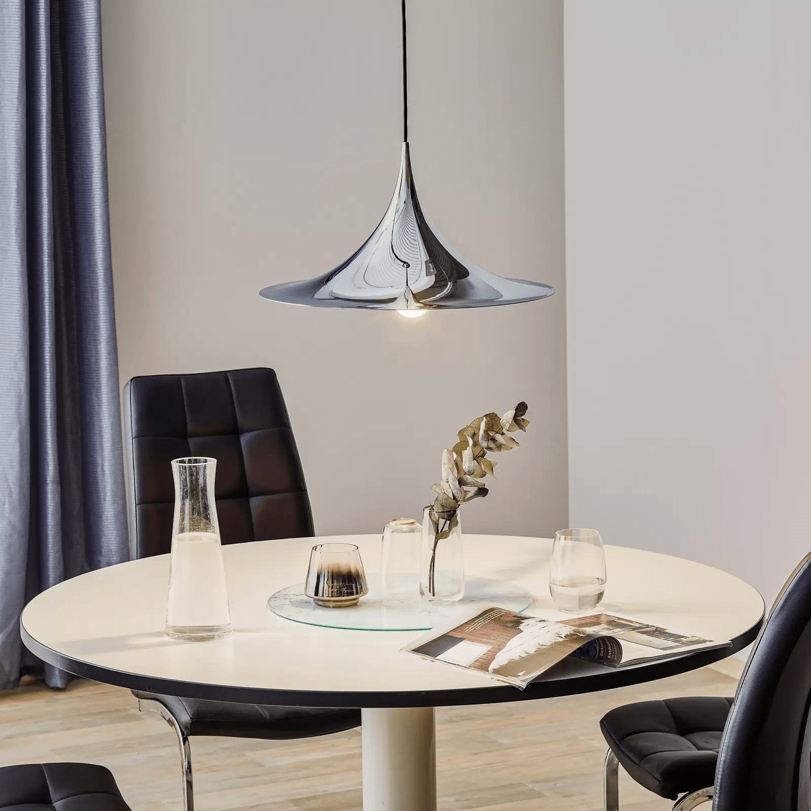 Bogenförmige Aluminium-Plug-in-Hängeleuchte