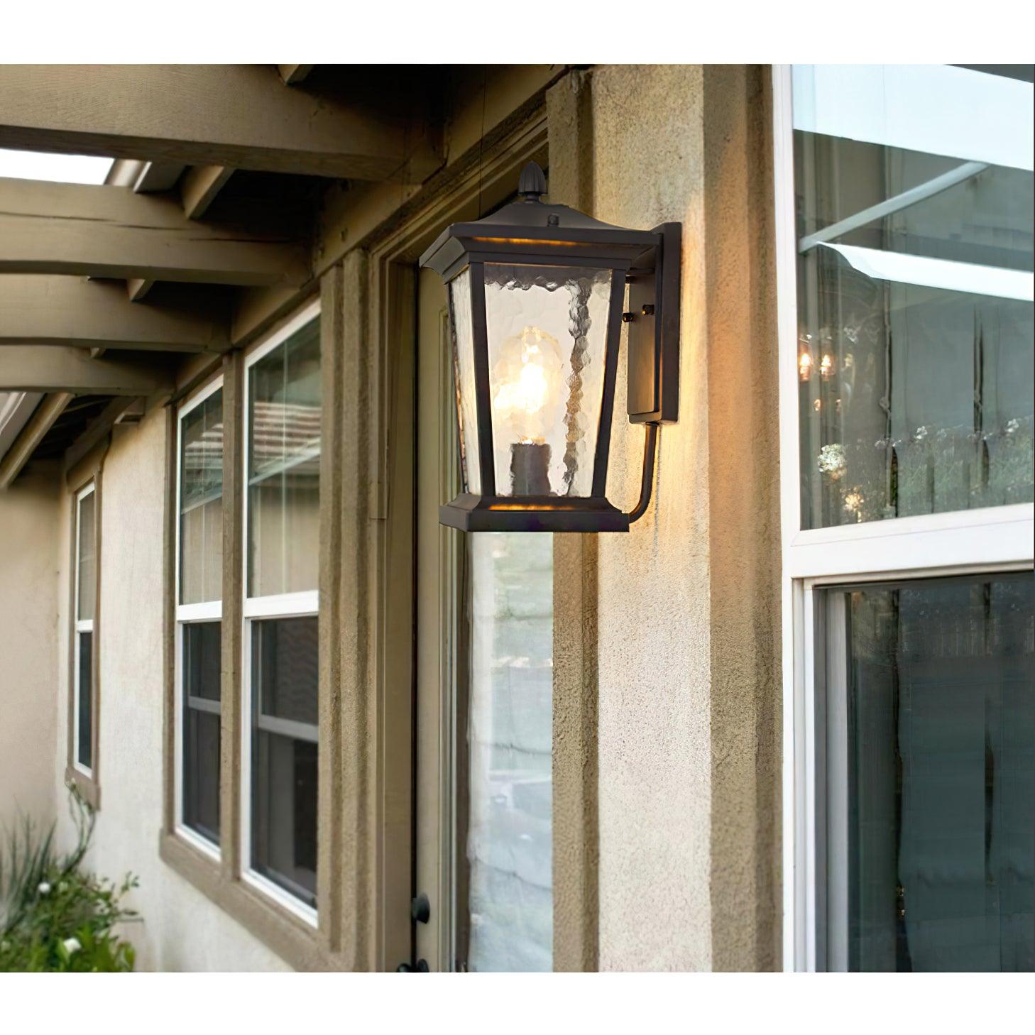 Birdcage Wall Lamp - Vintage LED Light for Courtyard & Balcony