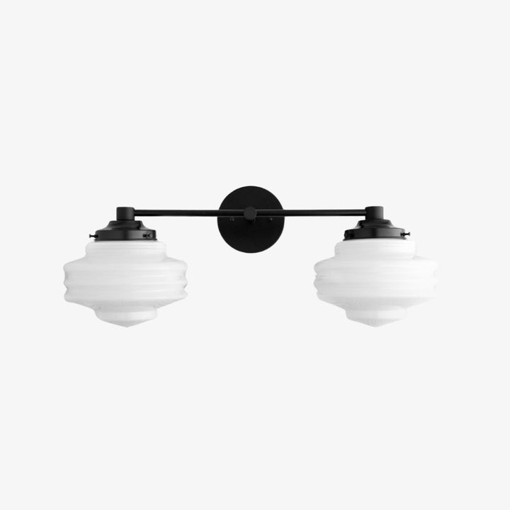 Geotower Glass Modern Wall Sconce - Glass Globe Light - Elegant Home Fixture