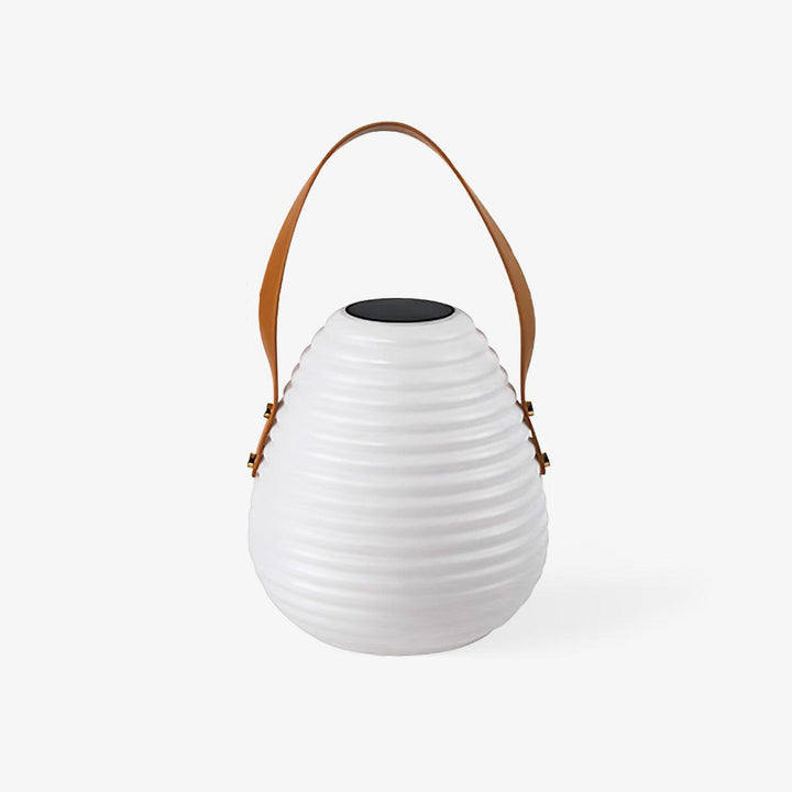 Lantern Outdoor Lamp - Frosted Plastic Portable Warm Light for Garden