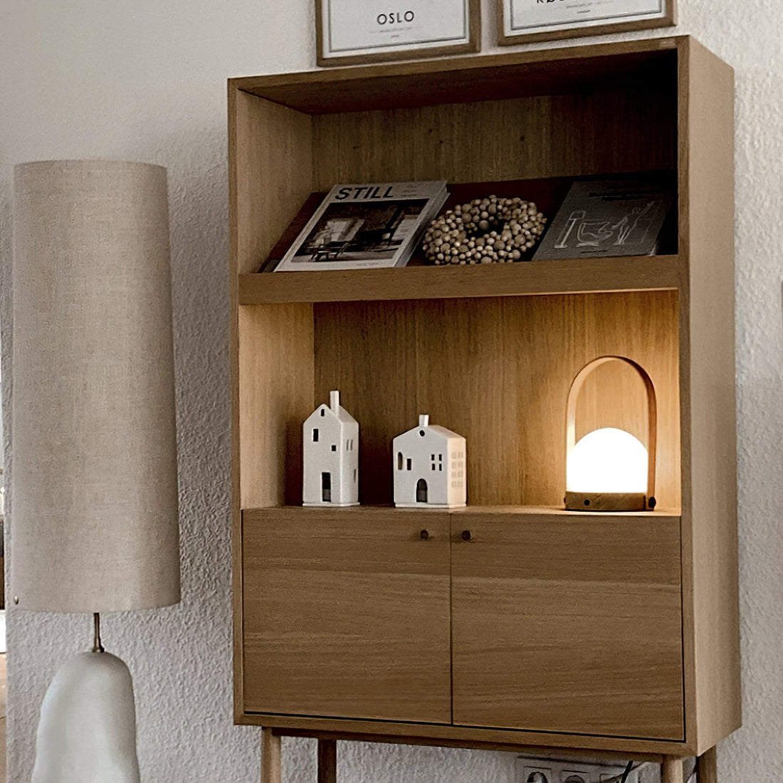Tragbare Akku-Tischlampe – Moderne Lampe für Schreibtisch und Schlafzimmer