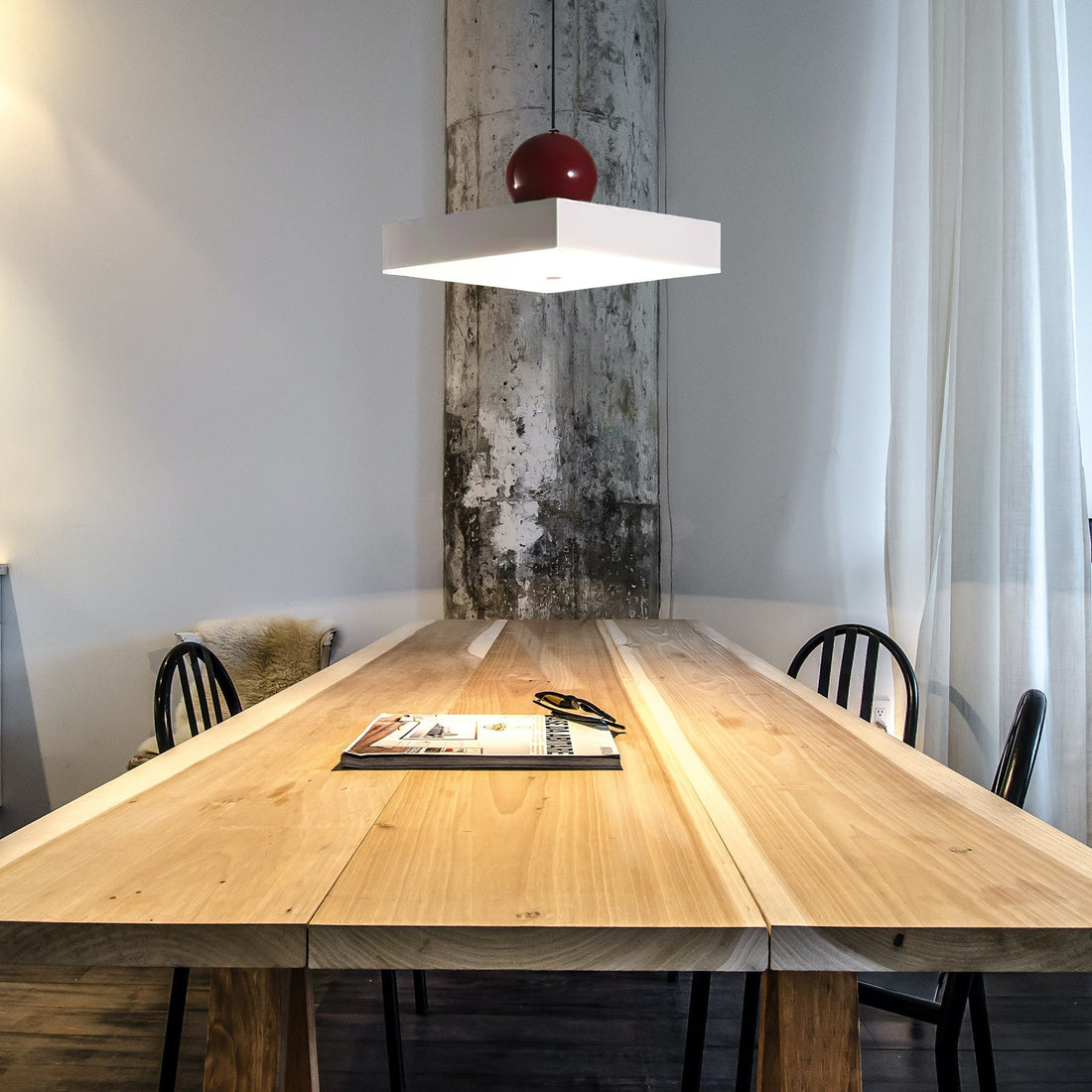 Creative Cone Pendant Light - Unique Adjustable Lighting for Bedroom