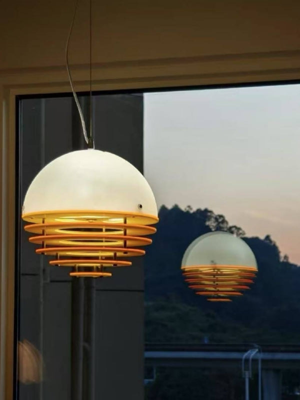 Bauhaus Sunset Pendant Lamp - Modern Designer Ambient Lamp For Living Room