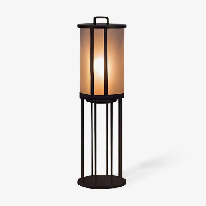 Runde Laterne Außenlampe - Acrylsäule Warmes Licht für den Gang