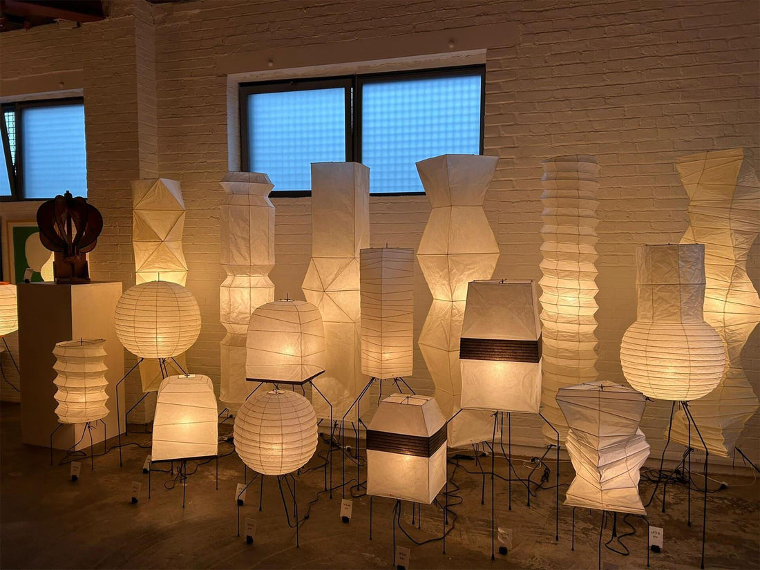 Reispapier-Laternen-Stehlampe – Moderne ovale Lampe für den Eingangsbereich